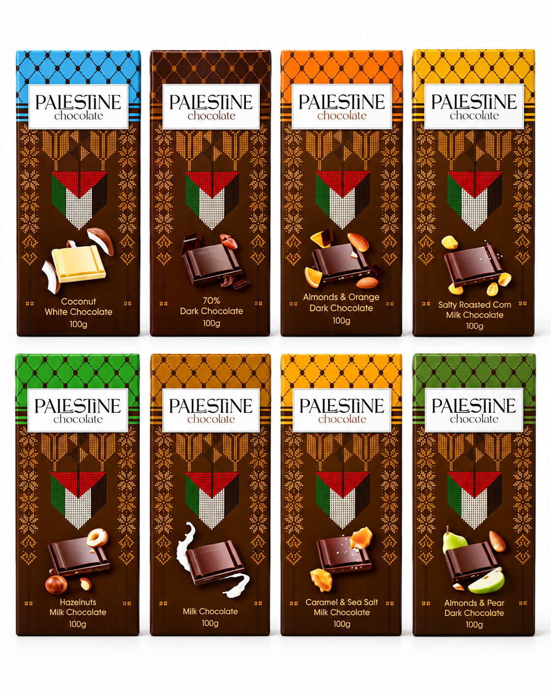 Palestine Chocolate – 12er-Mix
